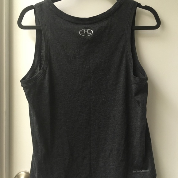 Under Armour Gray tank sz Medium - Picture 3 of 3